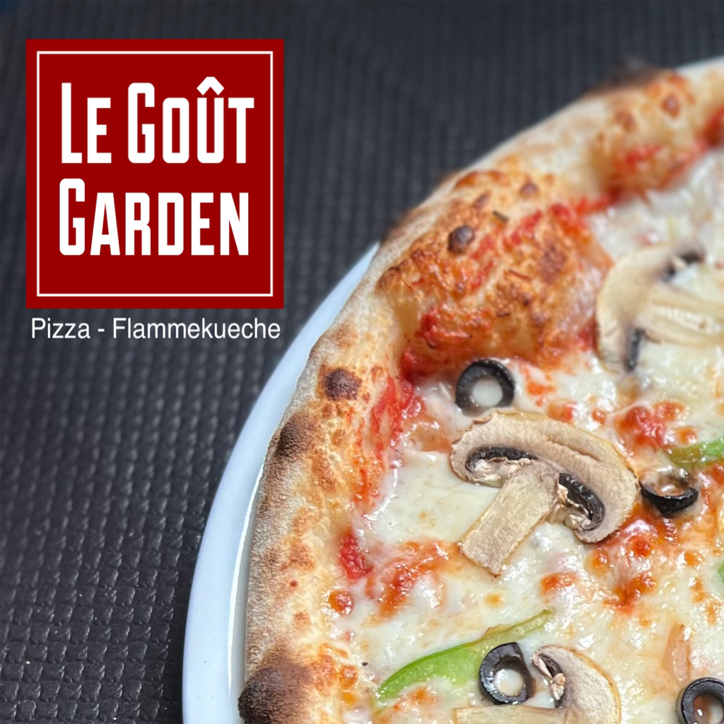 Couverture du restaurant alsacien avec une pizza